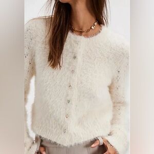 Free People Celeste Cardi Size S
